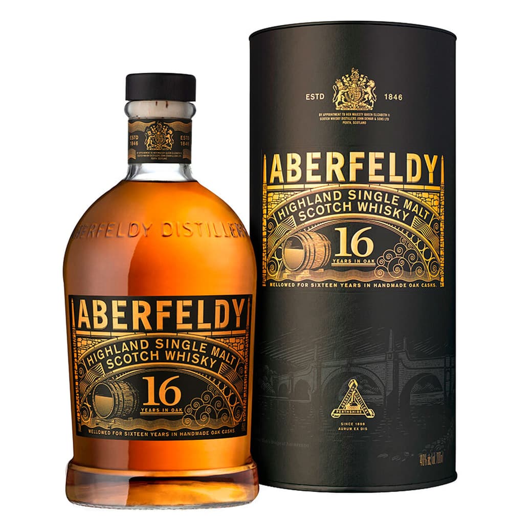 Whisky Aberfeldy 16 Años 750cc _1