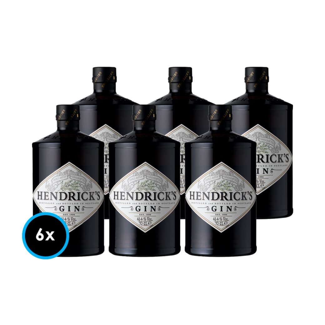 CAJA GIN HENDRICKS: 6x Gin Hendricks 700cc 41,4º alc._1