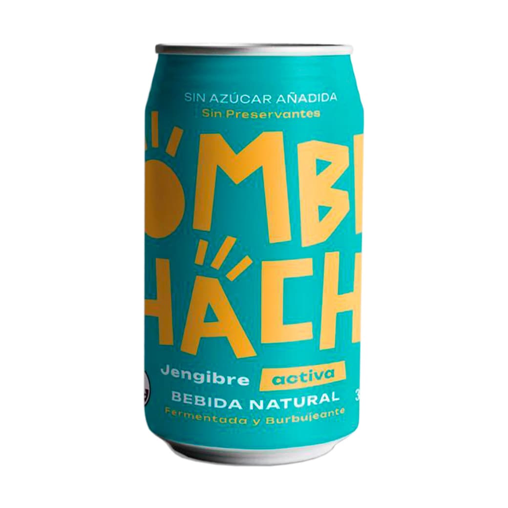 Kombuchacha Jengibre Sin Azúcar Lata 355cc_1