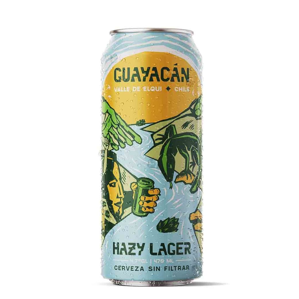 Cerveza Guayacán Hazy Lager Lata 470cc_1