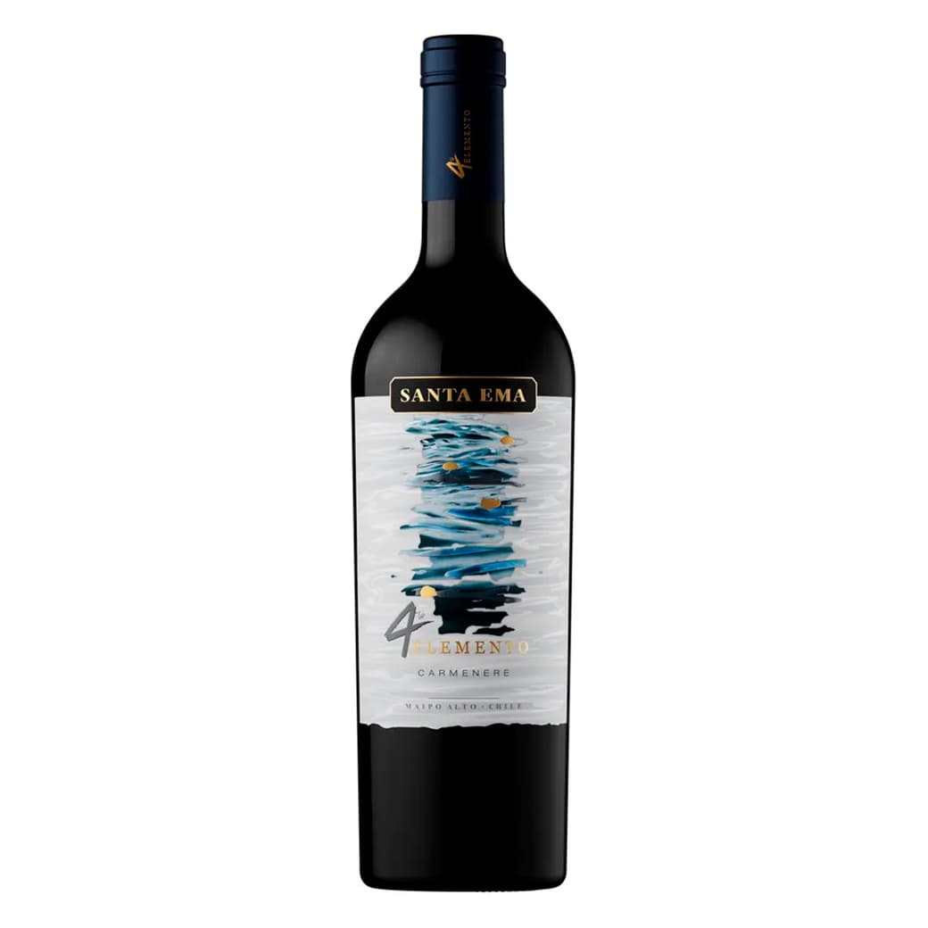 Vino Santa Ema 4to Elemento Carmenere 750cc _1