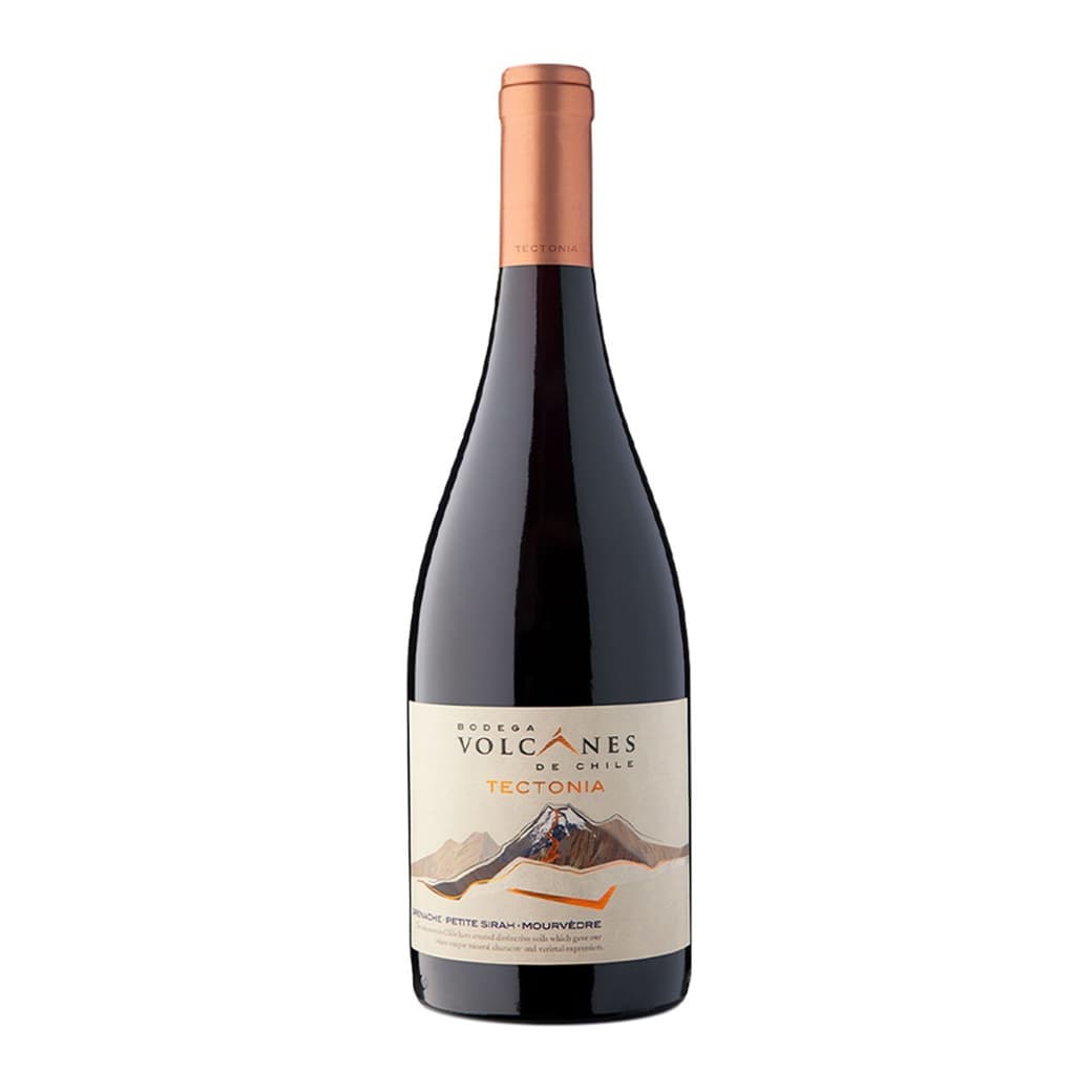 Vino Volcanes de Chile Tectonia Grenache-Petite Sirah-Mourvèdre 750cc_1