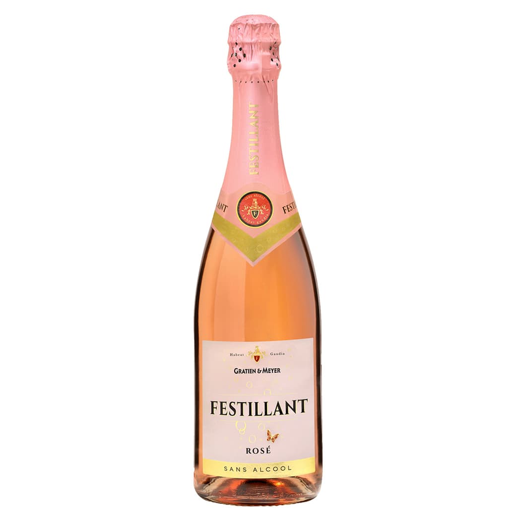 Espumante Festillant Sparkling Sin Alcohol Rosé 750cc_1