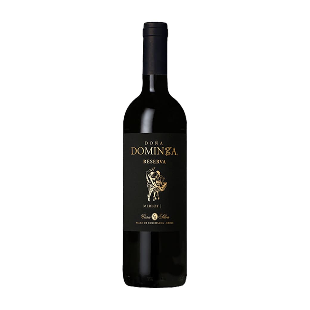 Vino Doña Dominga Reserva Etiqueta Black Merlot 750cc_1
