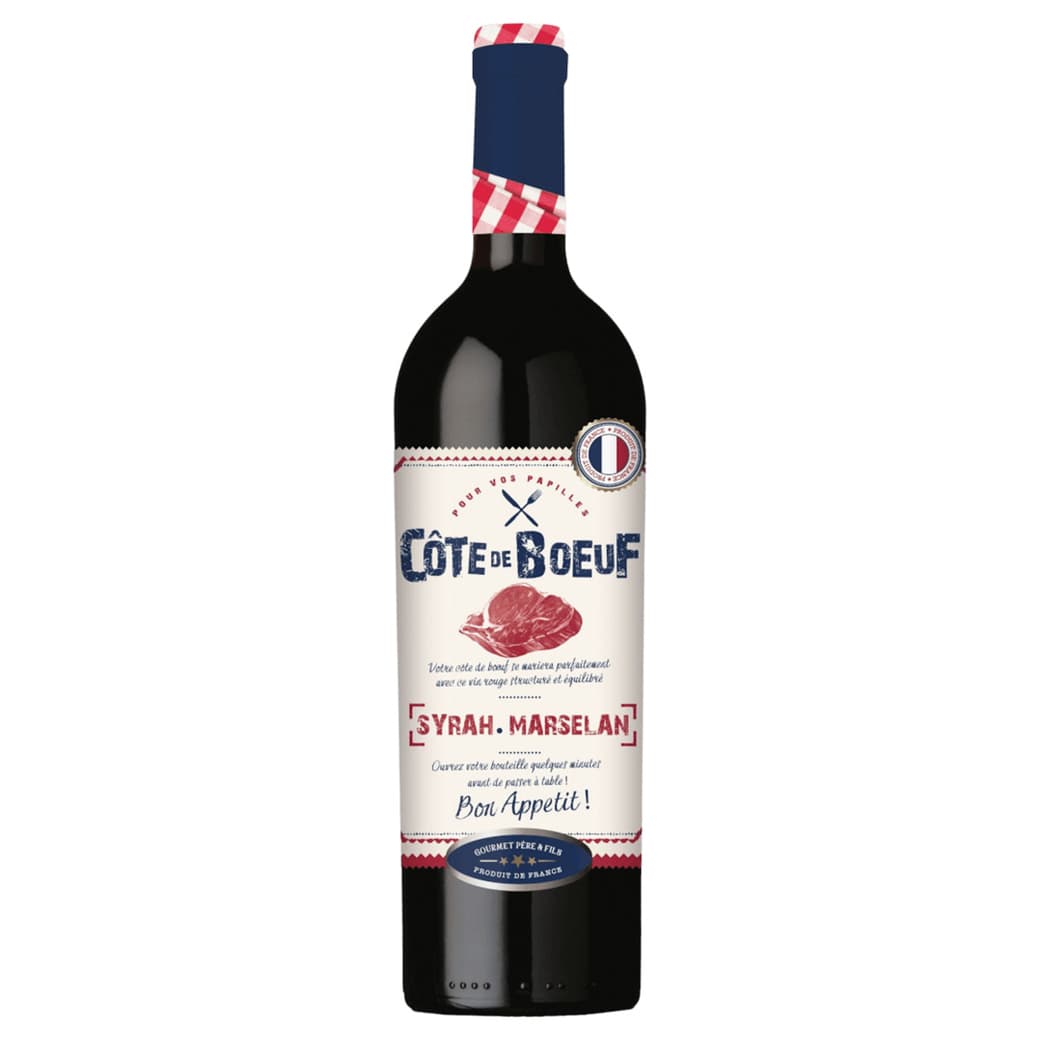 Vino Francés Cote de Boeuf Ensamblaje 750cc_1