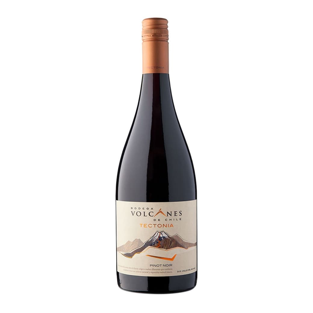 Vino Volcanes de Chile Tectonia Pinot Noir 750cc _1