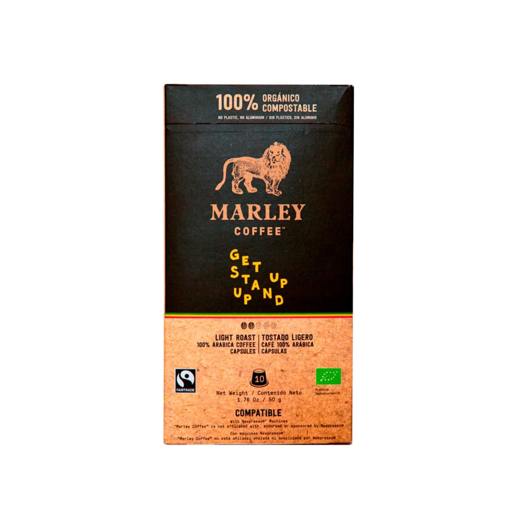 Cápsulas Café Marley Coffee Get up, Stand up Nespresso® Compatible (10 Cápsulas)_1