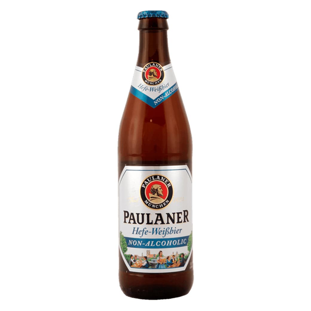 Cerveza Paulaner Weissbier 0,0% Alkoholfrei Botellin 500cc_1