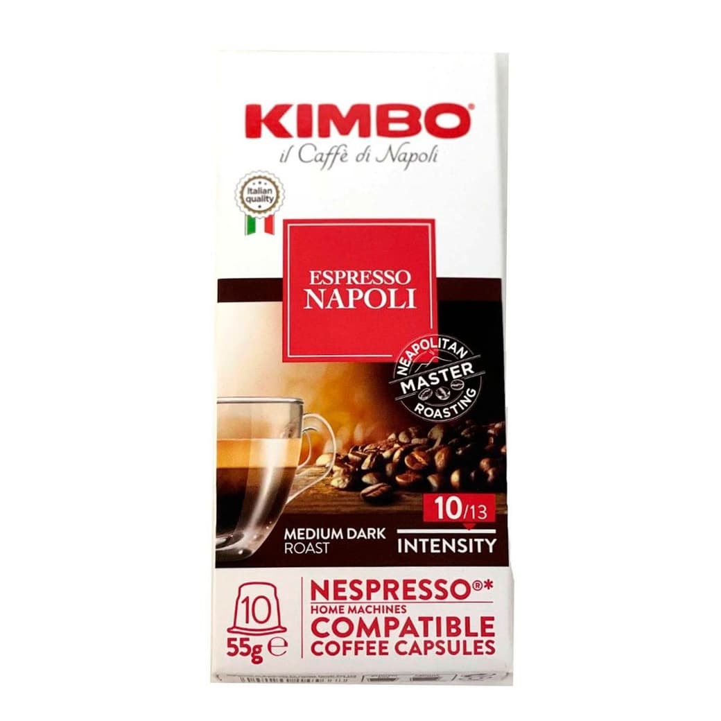 Cápsulas Café Kimbo Napoli Compatible con Nespresso (10 unidades)_1