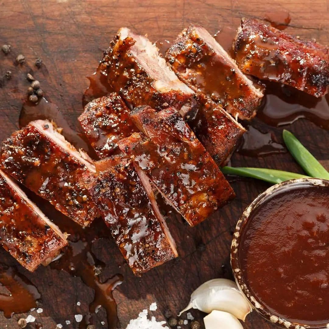 PACK NINJA - CURACARIBS: 1x Parrilla Eléctrica Ninja Con Ahumador Woodfire + 2x Curacaribs Baby Back Ribs Ahumadas con Salsa Barbecue 600 grs._2