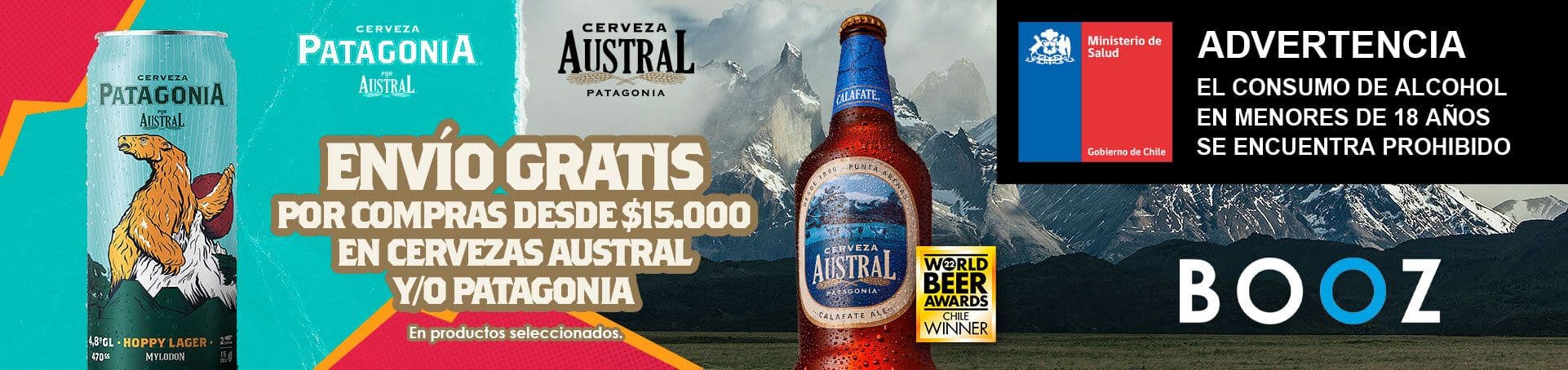 DG Cervezas Austral Patagonia