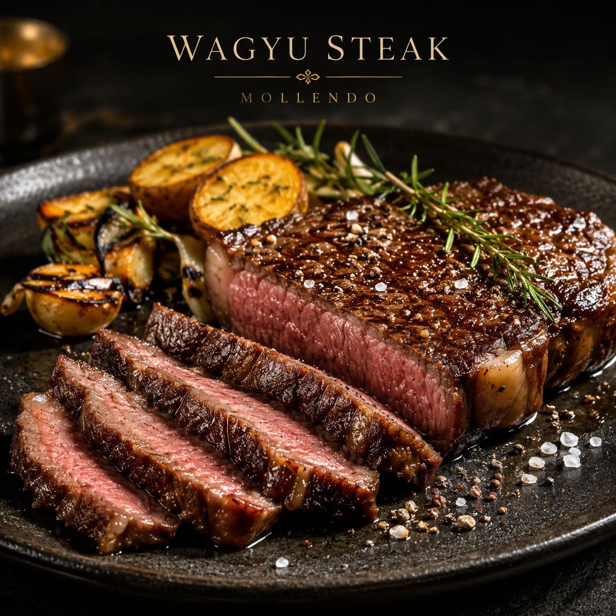 Steak de Lomo Vetado Wagyu Mollendo, Caja 4 Unidades, 1,3 kg (325 g c/u)_2