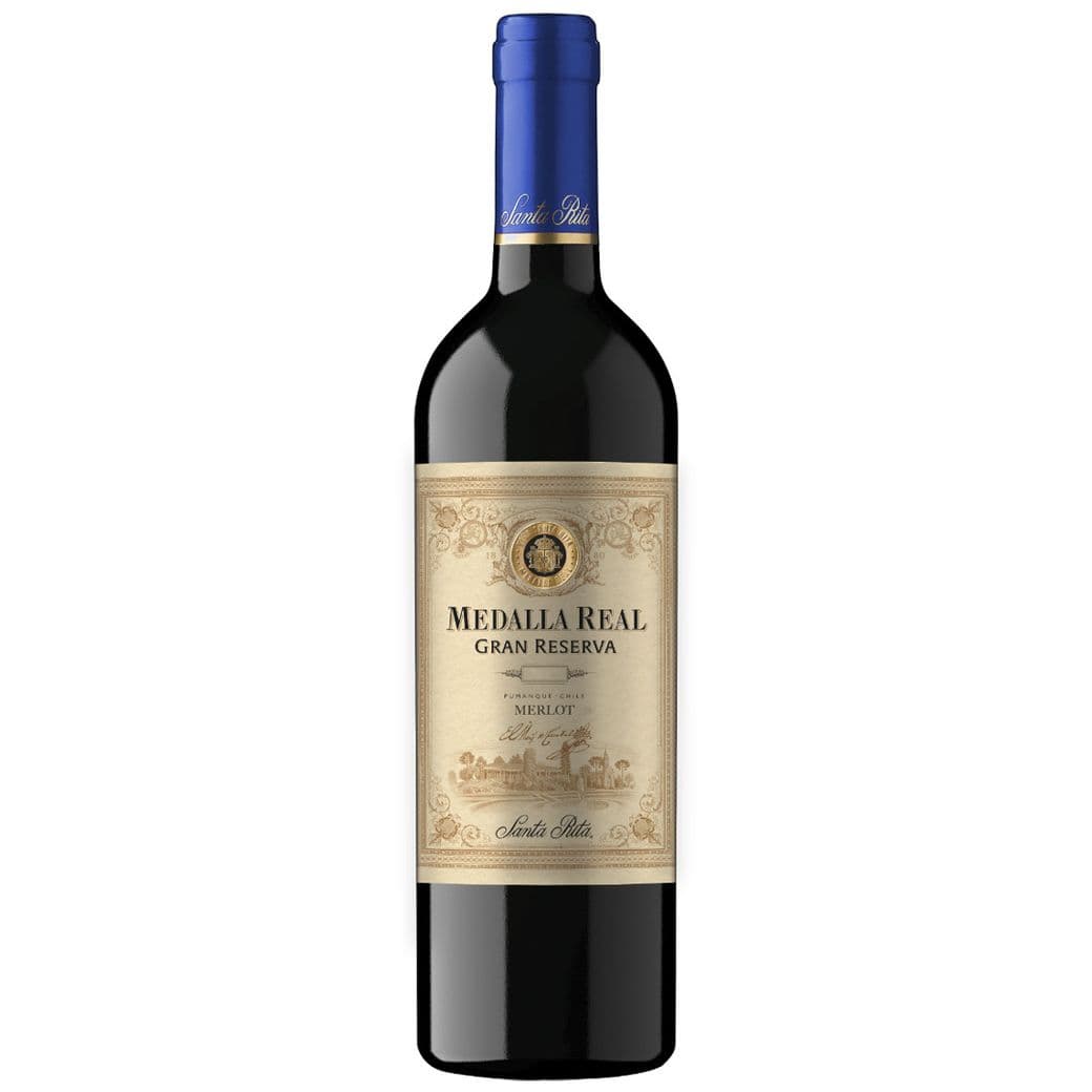 Vino Medalla Real Gran Reserva Merlot 750cc_1