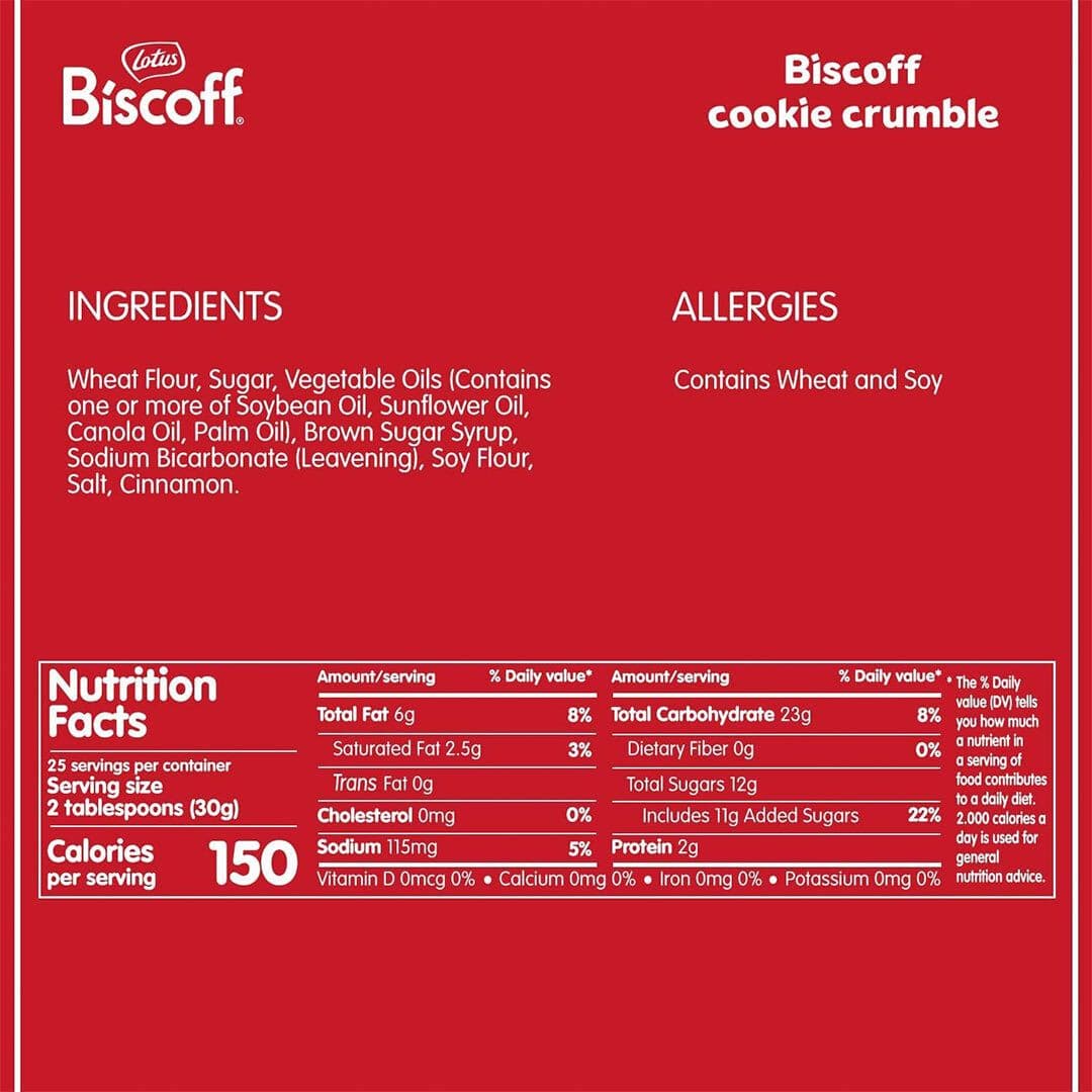 Galleta Lotus Biscoff Molida 750 grs. _4