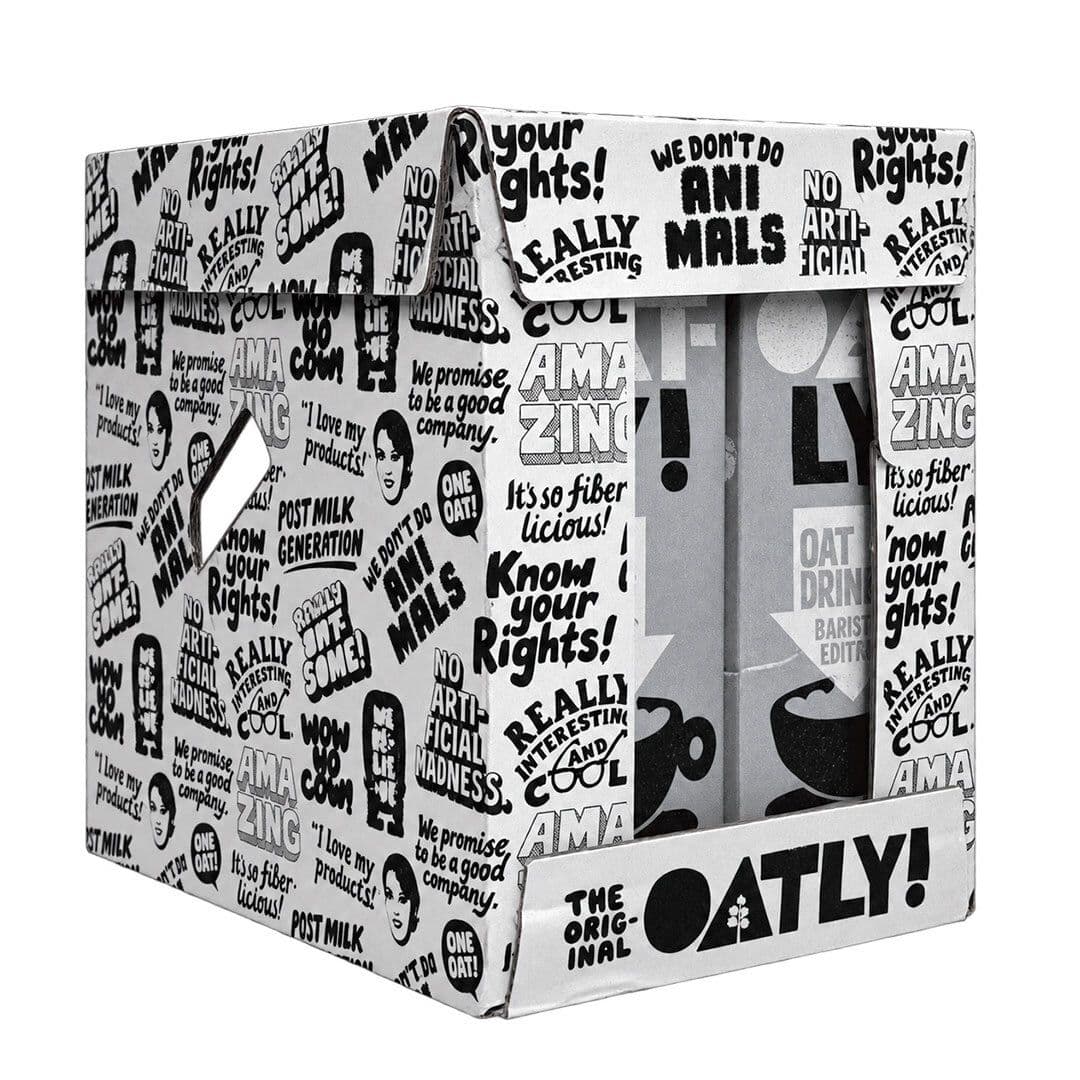 CAJA 6x Leche Vegetal De Avena Oatly Barista Edition 1 Lt_4
