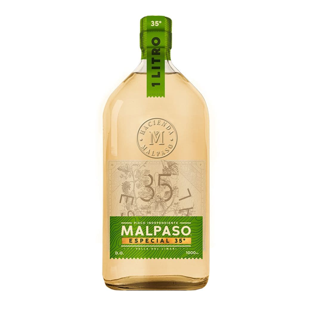 Pisco MalPaso 1 Litro 35º alc._1