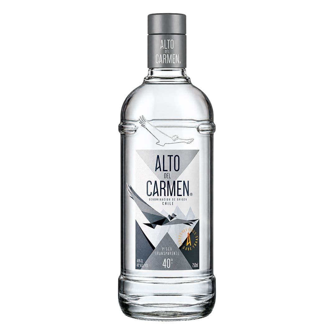 Pisco Alto del Carmen Transparente 750cc 40º alc._1