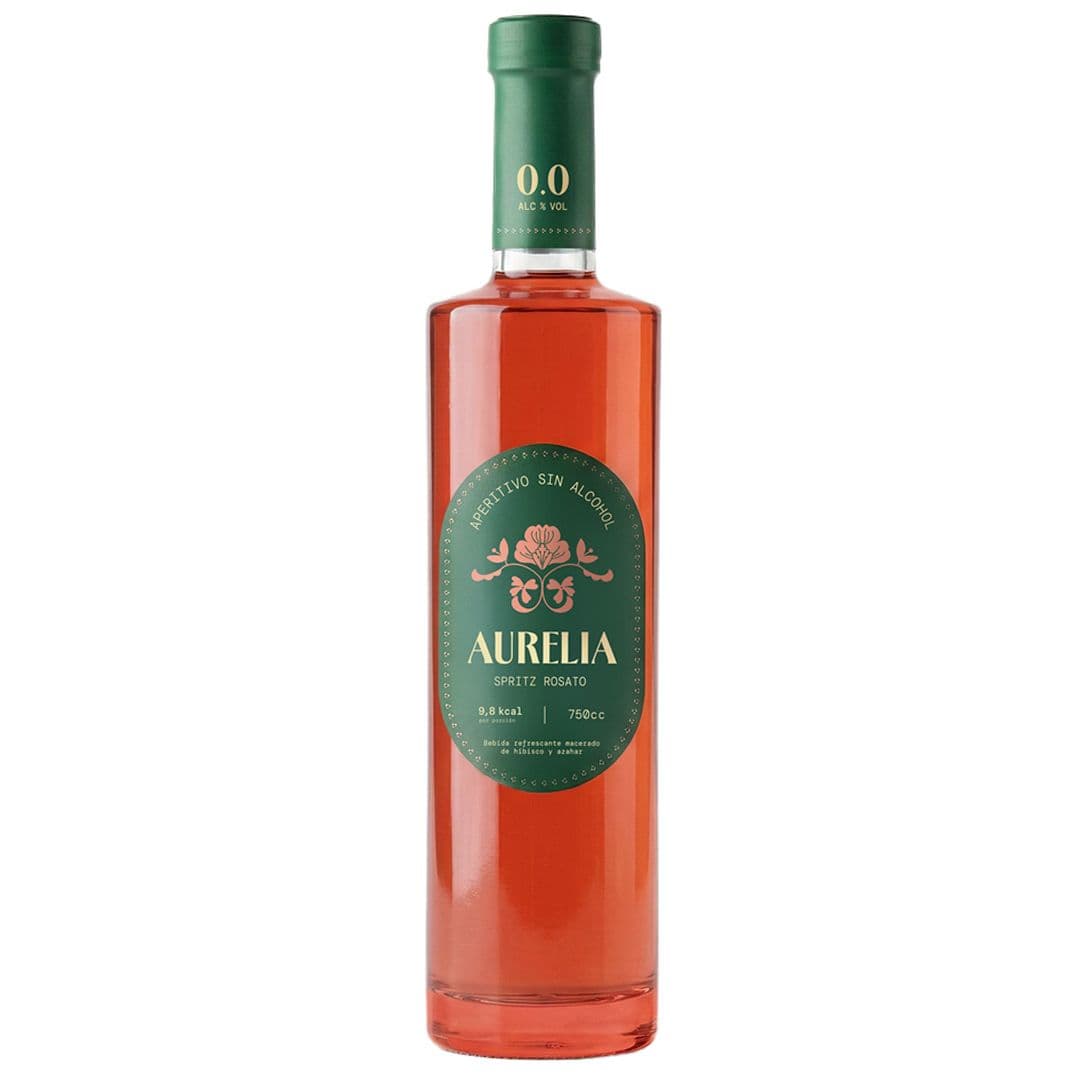 Aperitivo Aurelia Spritz Rosato Sin Alcohol 750cc 0.0° alc._1