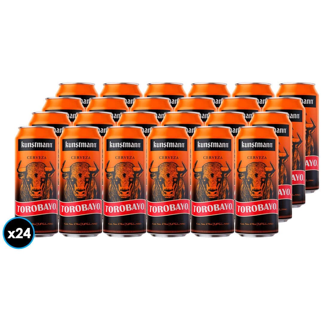 24x Cervezas Kunstmann Torobayo Lata 470cc_1