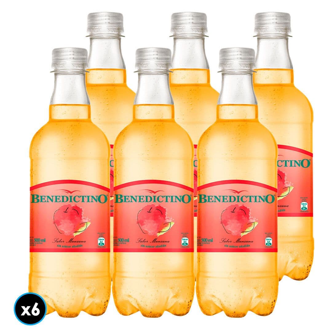 6x Agua Benedictino Manzana 500cc_1
