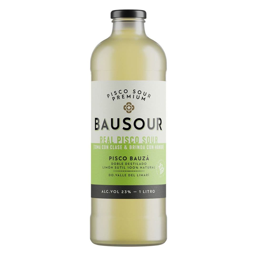 Pisco Sour Bausour 1 Litro 23° alc._1