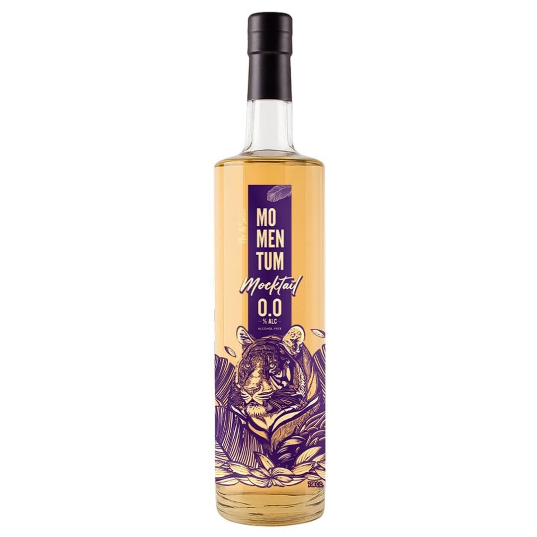 Licor Momentum Flor de Sauco Mocktail 750cc 0.0° _1