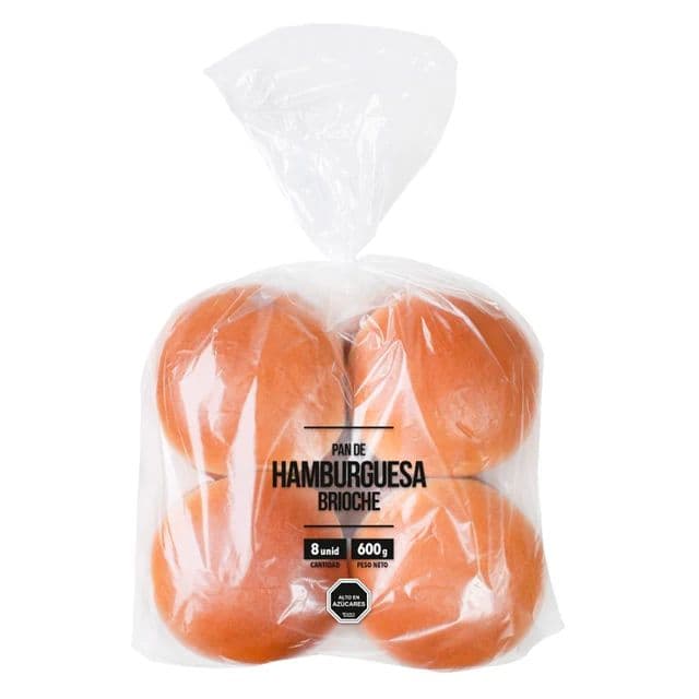Pan Hamburguesa Brioche La Selecta, 8 Un_1