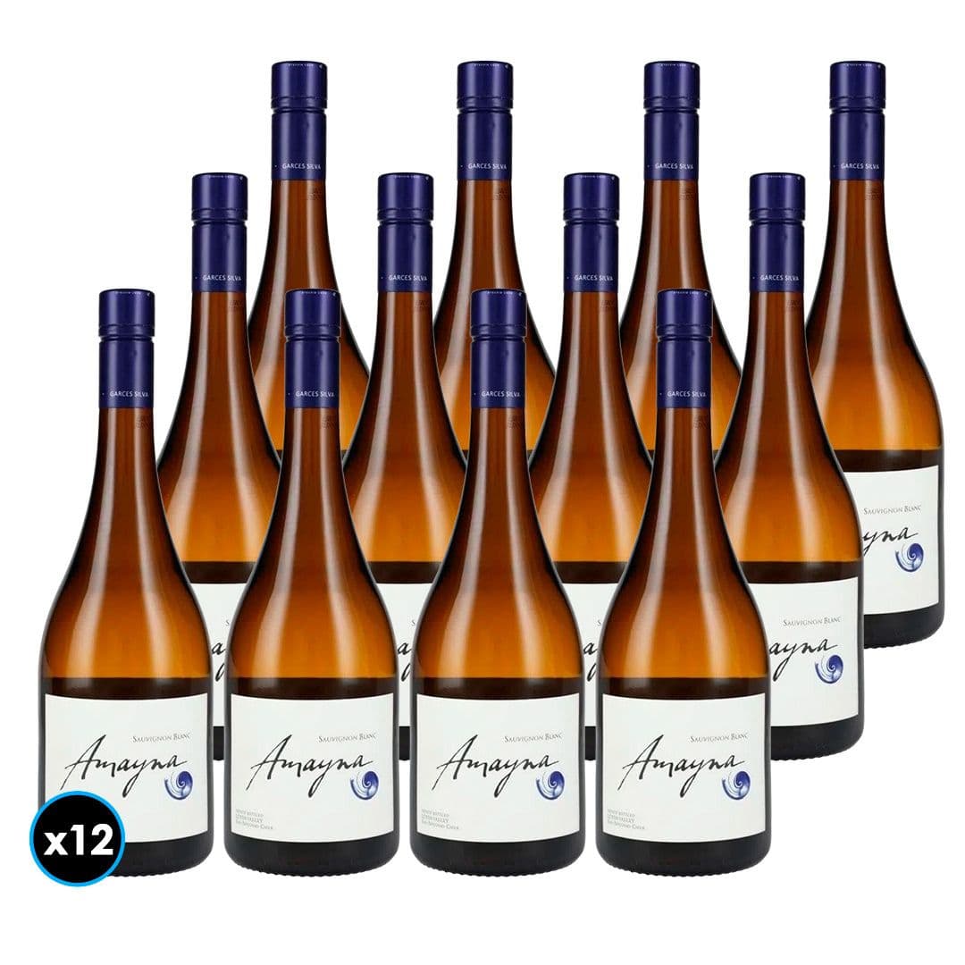 CAJA GARCÉS SILVA AMAYNA (Sauvignon Blanc): 12x Vino Garcés Silva Amayna Sauvignon Blanc 750cc_1