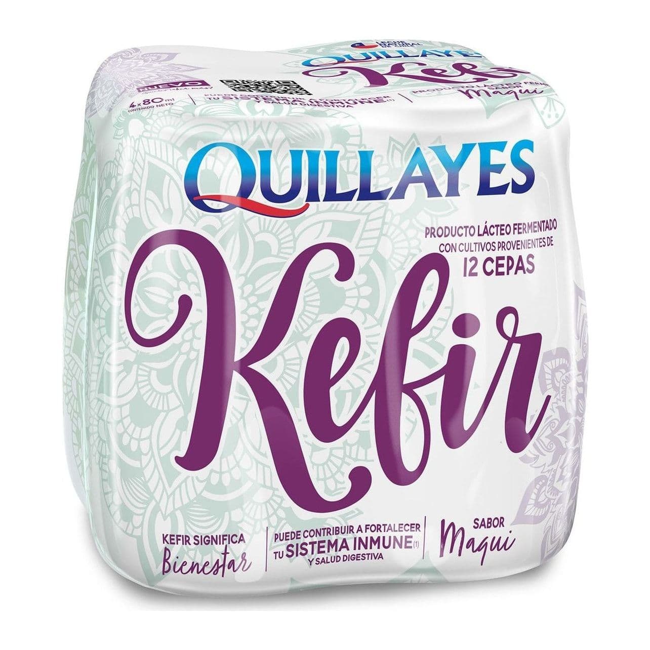 Kéfir Maqui Quillayes 4 x 80 ml._1