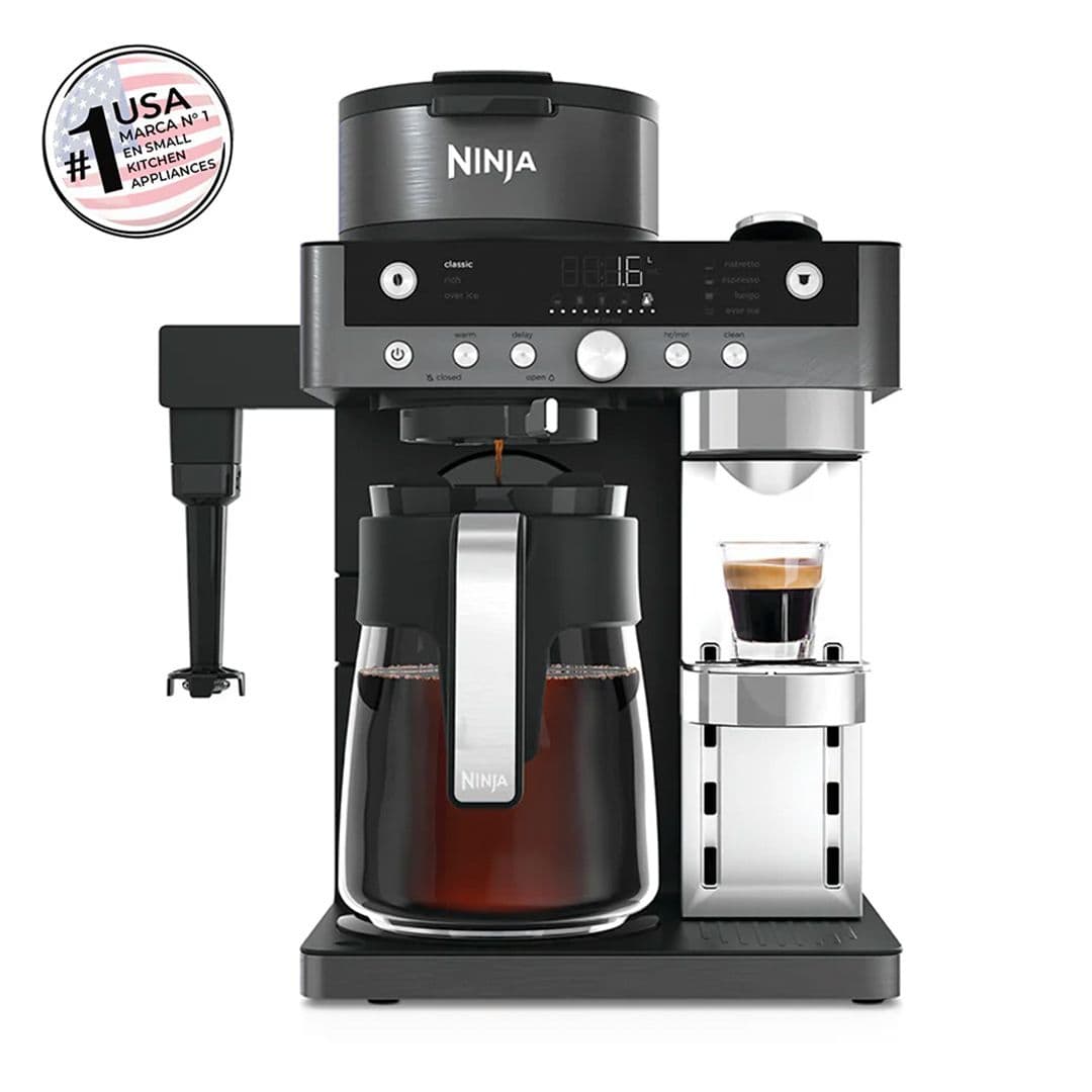 Cafetera 2 en 1 Prestige DualBrew con Espumador Integrado Ninja_1