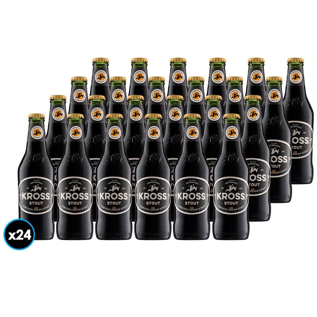 24x Cervezas Kross Stout Botella 330cc_1