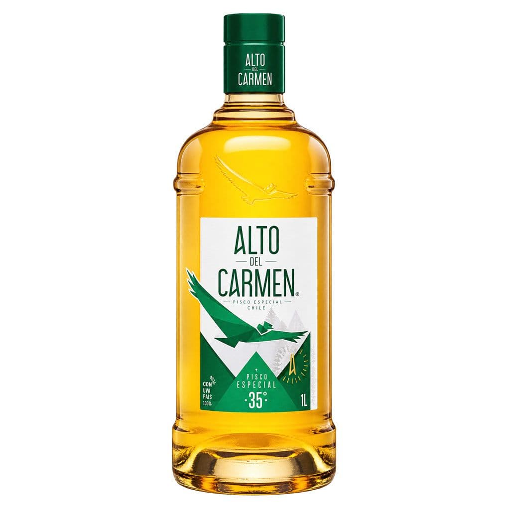 Pisco Alto del Carmen 1 Litro 35°alc._1