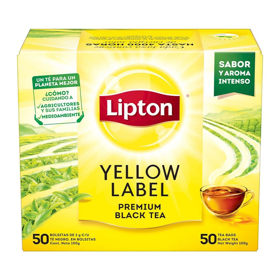 Té Lipton Yellow Label 50 Bolsitas_1