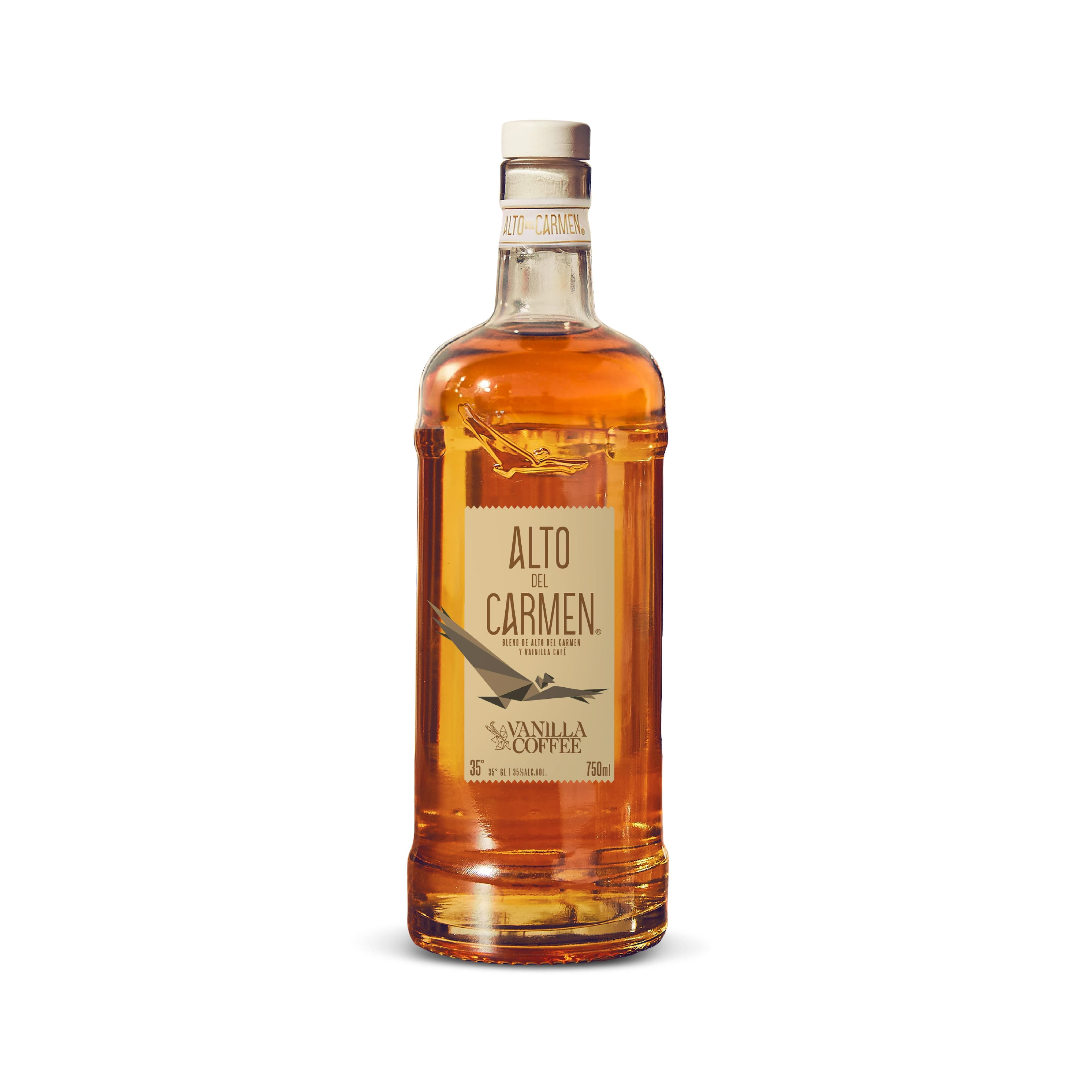 Pisco Alto del Carmen Vainilla Coffee 750cc 35° Alc._1