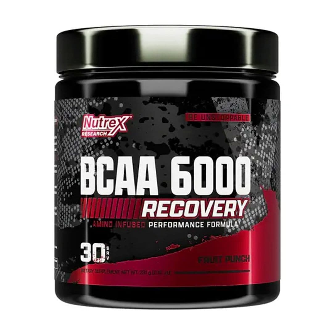 Suplemento Nutrex BCAA 6000 Fruit Punch 255 grs _1