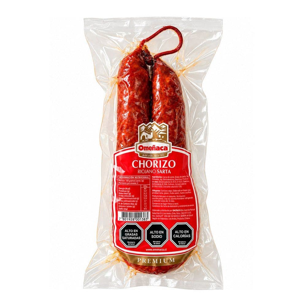 Chorizo Riojano Sarta Omeñaca 250 grs._1