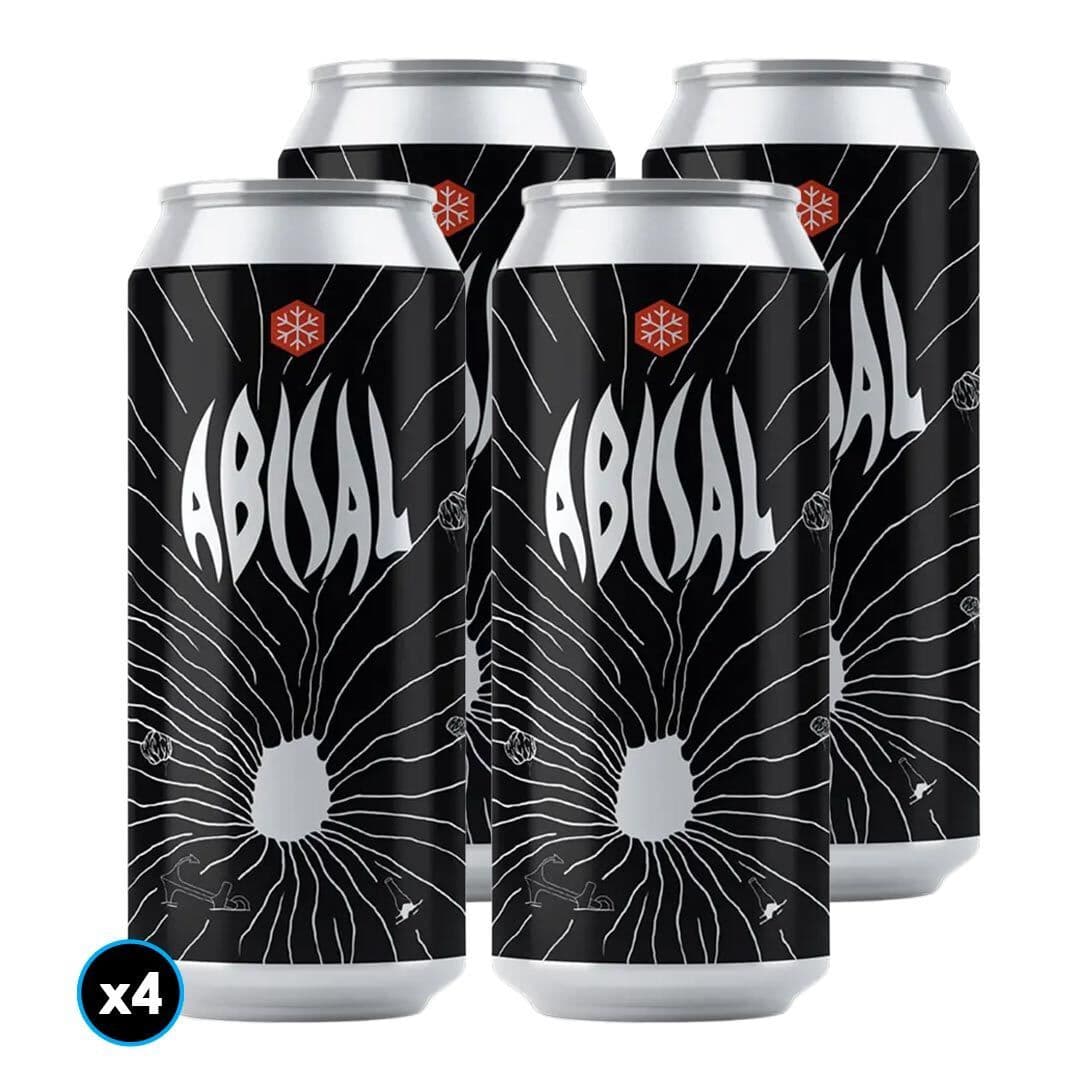4x Cerveza Granizo Abisal (Imperial Stout) 473cc 8º alc._1