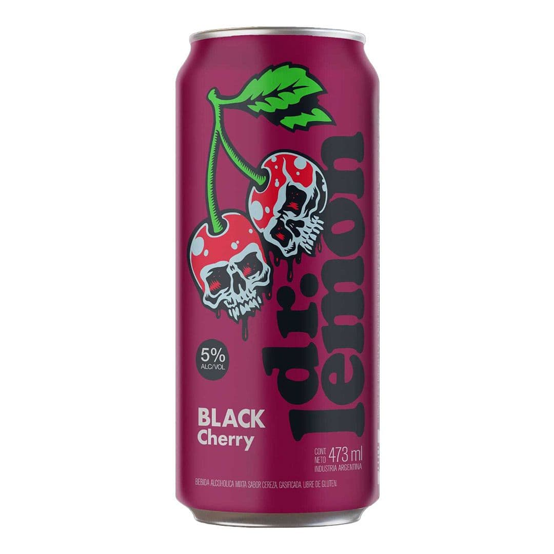 Dr Lemon Halloween Black Cherry 473cc 5°alc._1