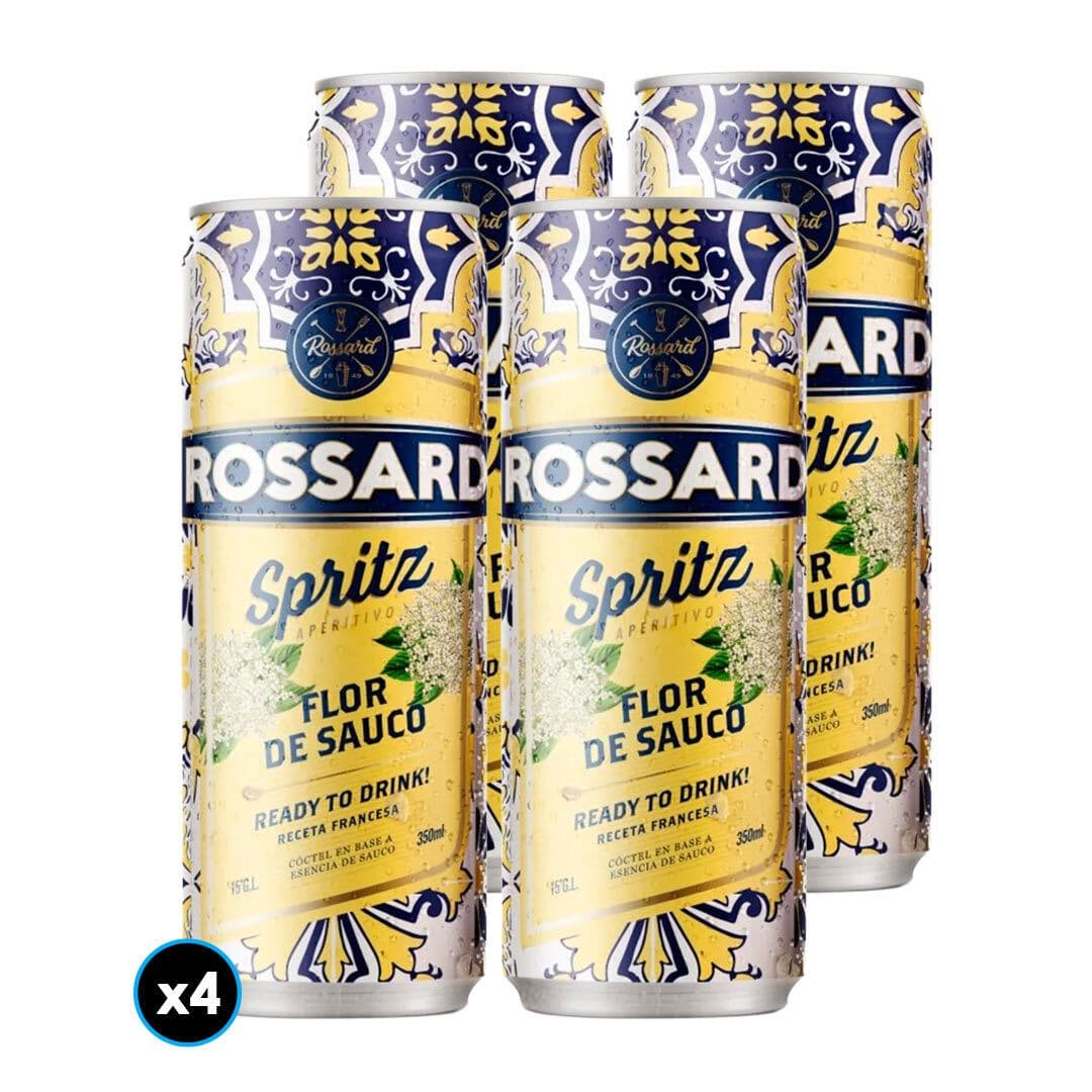 4x Rossard Spritz Flor De Sauco 350cc_1