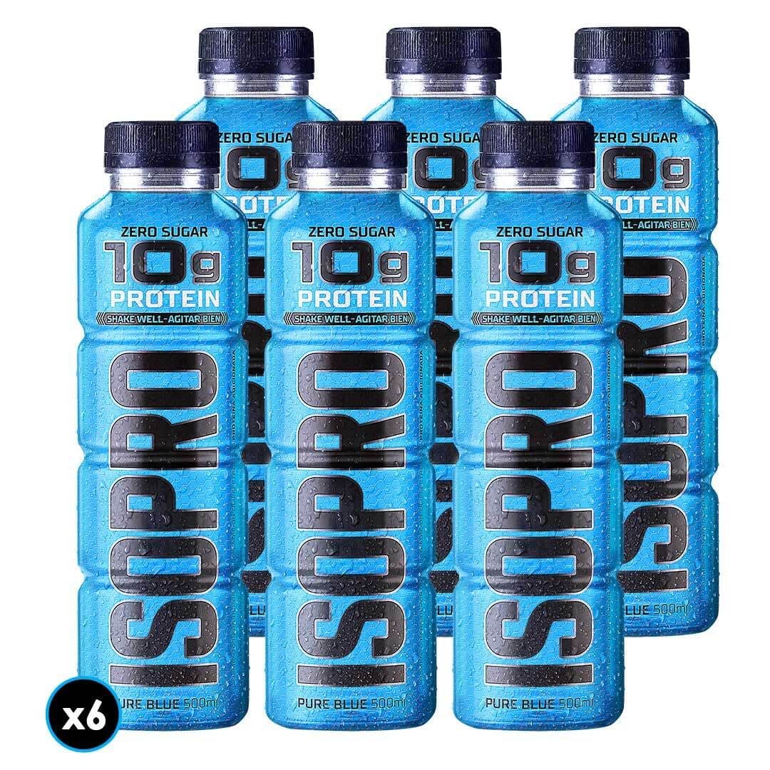 6x Bebida Isotónica con Proteina Isopro Blue 500cc_1
