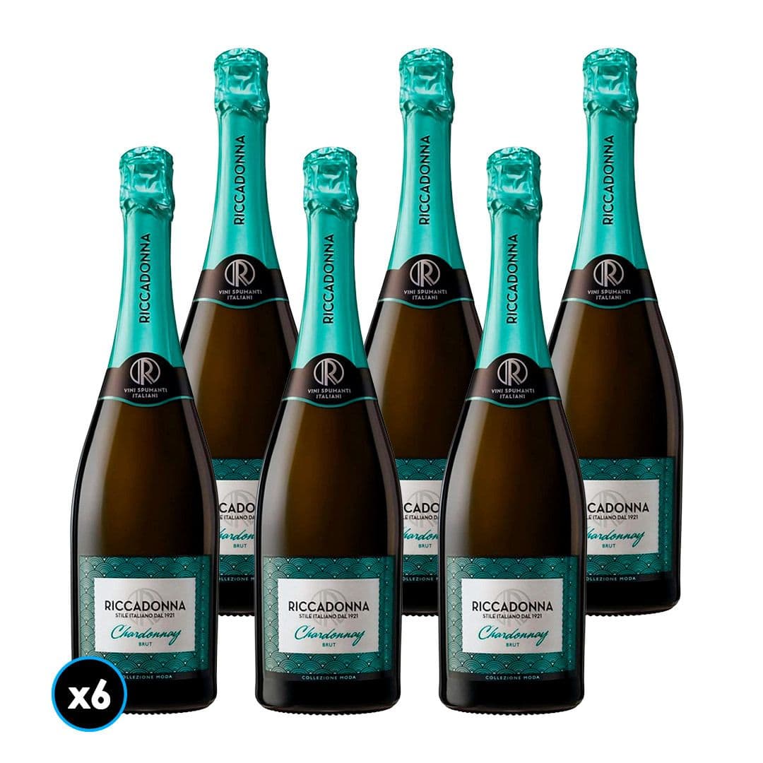 CAJA RICCADONNA (Chardonnay Brut): 6x Espumante Riccadonna Chardonnay Brut 750cc_1