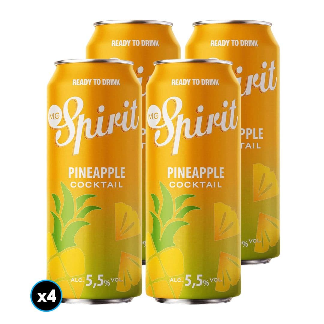 4x Coctel MG Spirit Pineapple 330cc 5.5°alc._1