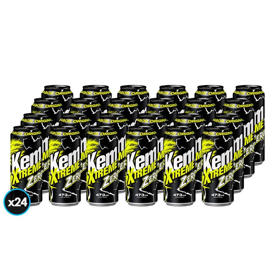 24x Bebida Kem Xtreme Zero Lata 473cc_1
