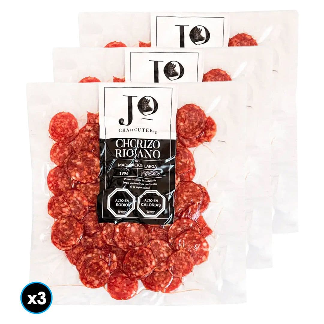 3x Chorizo Riojano Laminado JO Charcuterie 100 grs._1