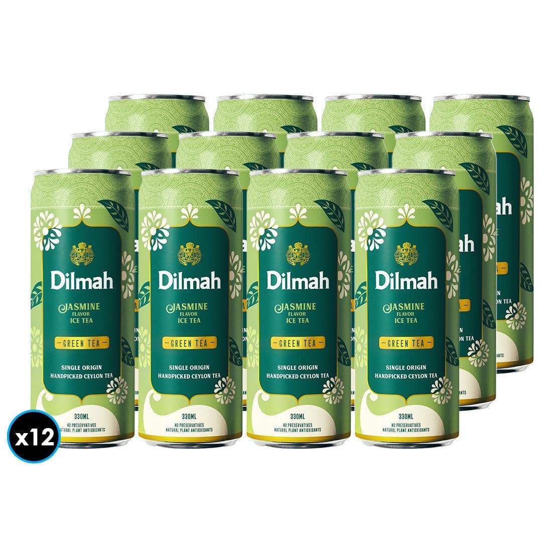 12x Té Dilmah Verde con Jazmín 330cc_1