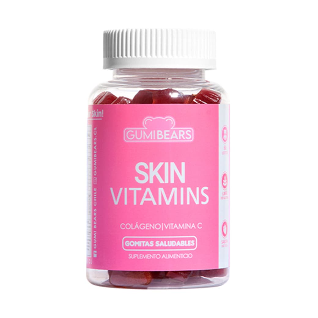 Suplemento Gumi Bears Vitaminas Skin Colágeno 1 Mes_1
