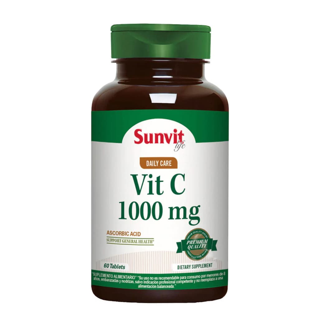 Suplemento Sunvit Vitamina C 1000mg (60 tabletas)_1