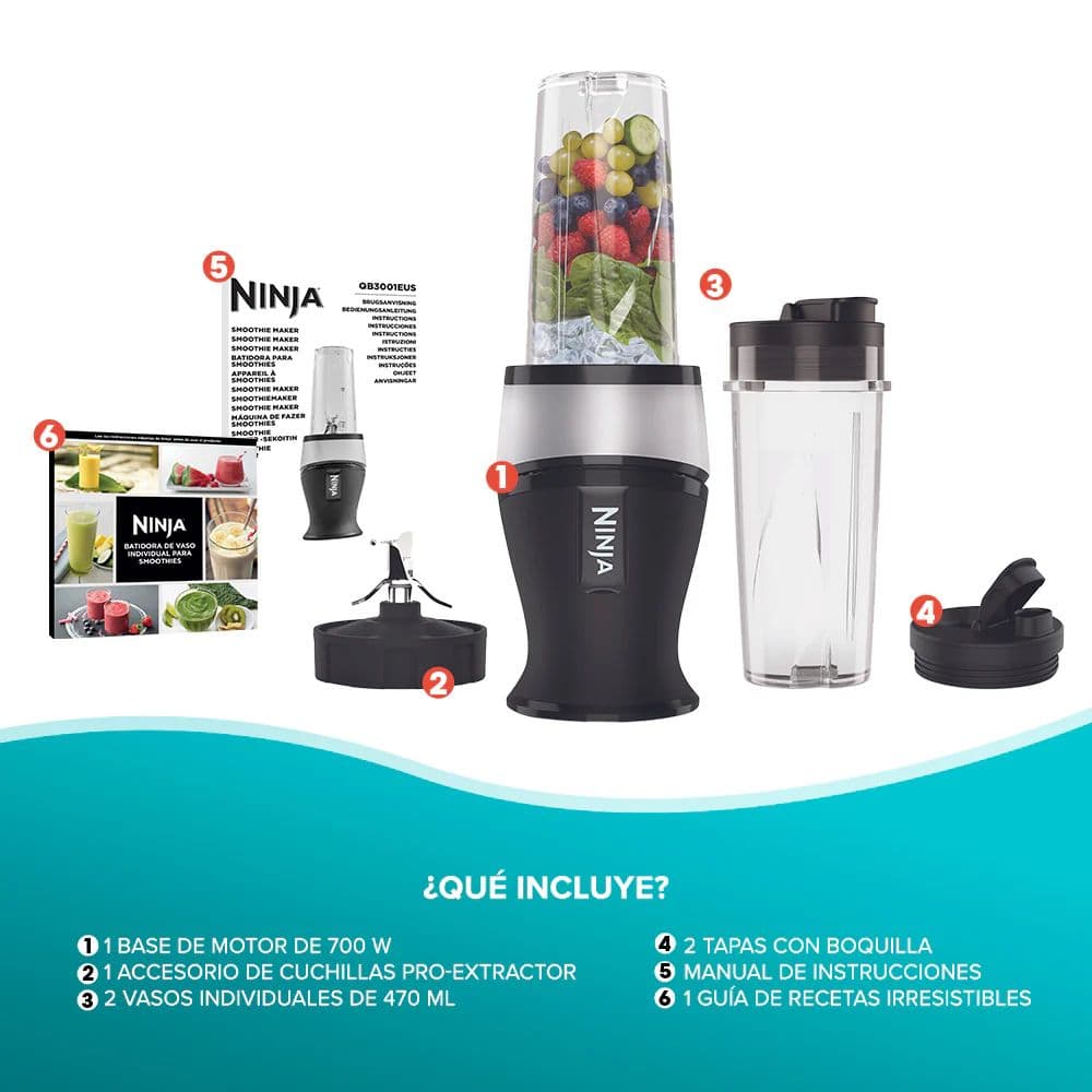 Licuadora Individual Ninja Plus 700W_3